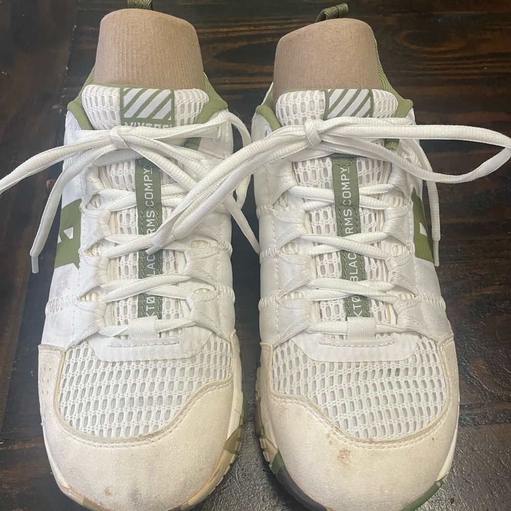 Men’s Viktos White and Green Sneakers